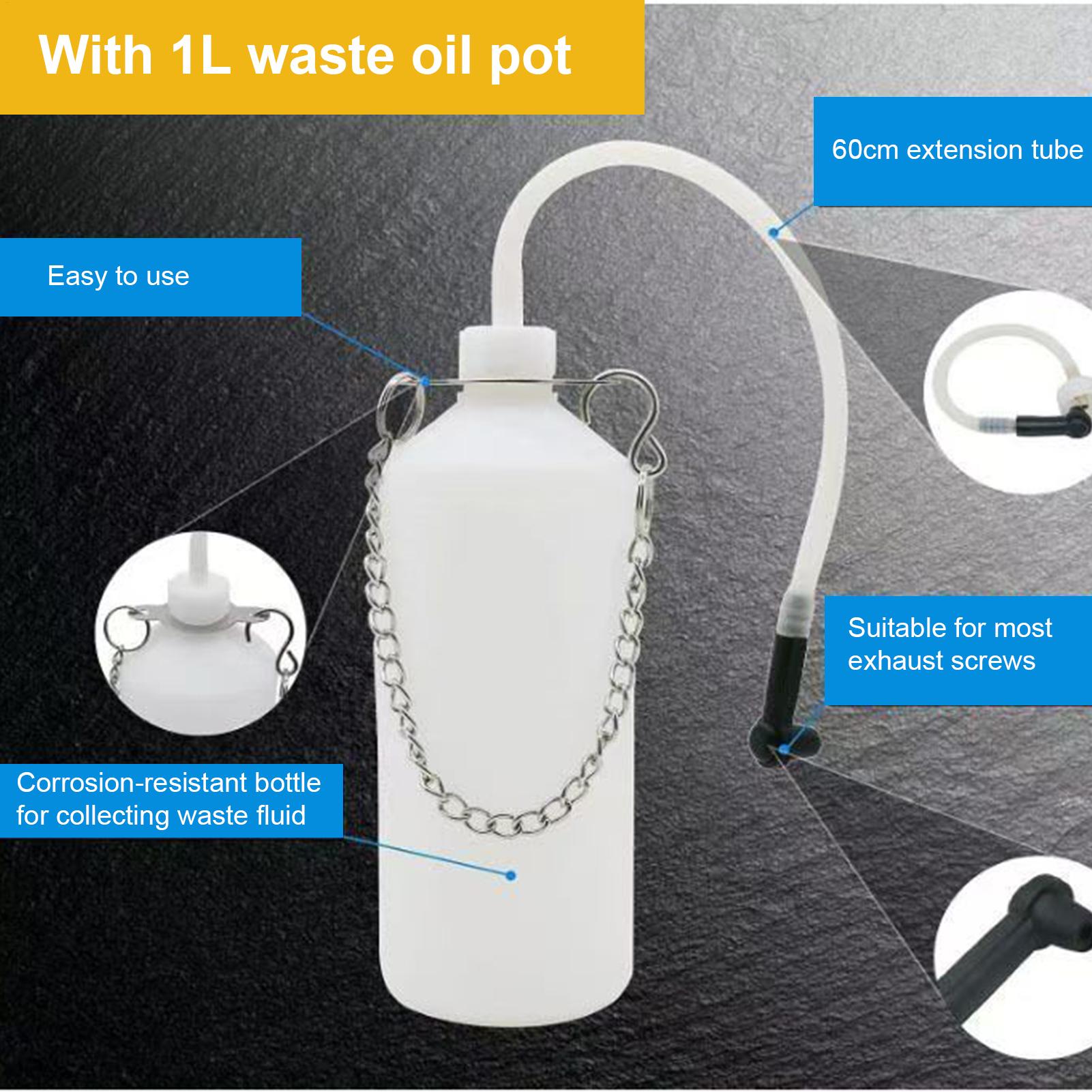 Brake Bleeder Kit - ชุดไล่ลมเบรกแบบปลดเร็ว อุปกรณ์ทดแทนสำหรับยานยนต์ ชุดไล่ลมเบรก 3 ลิตร สำหรับรถพ่วง