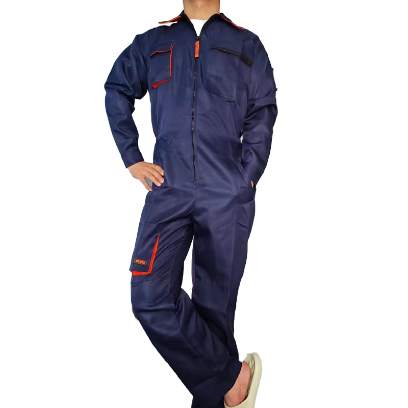 Auto Repair Shop Uniforms - ชุดทํางานมืออาชีพชุดจั๊มสูทช่างที่ทนทานสําหรับคนงานร้านซ่อมรถยนต์พร้อมกระเป๋า