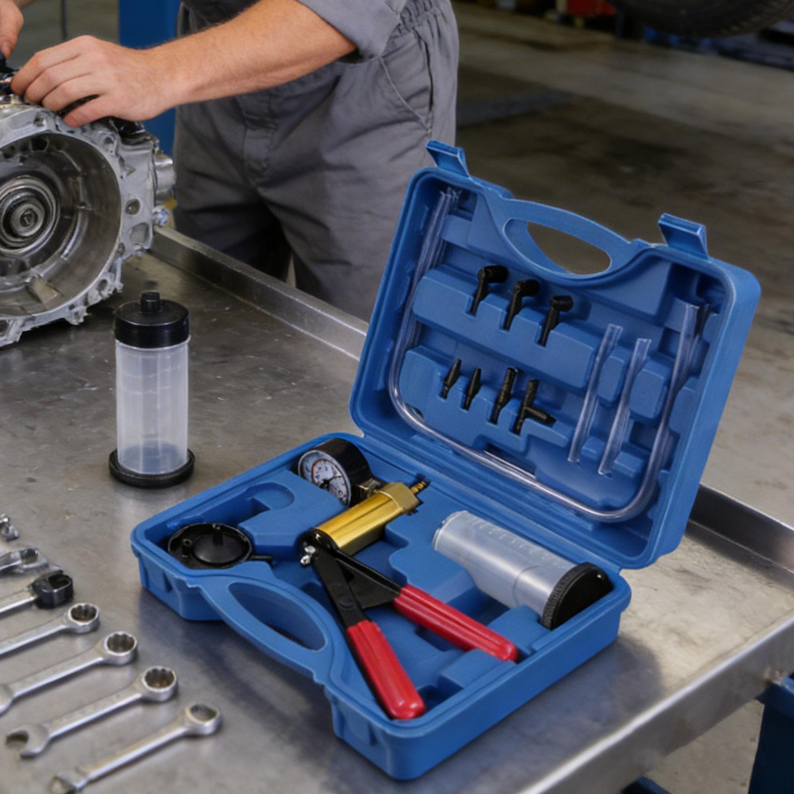 เครื่องดูดสูญญากาศในรถยนต์แบบม - Brake Bleeder Kit บทวิจารณ์และราคา