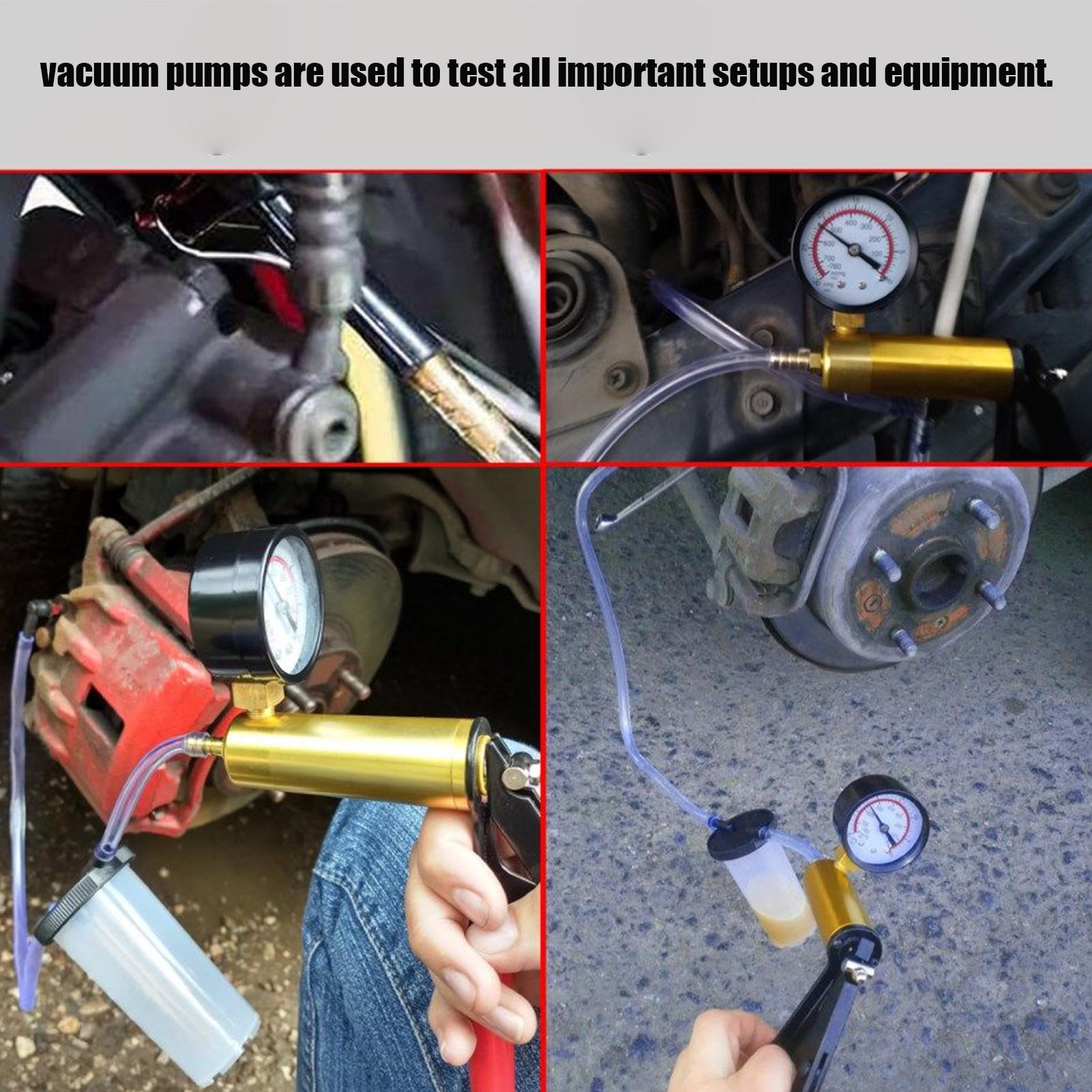 เครื่องดูดสูญญากาศในรถยนต์แบบม - Brake Bleeder Kit บทวิจารณ์และราคา