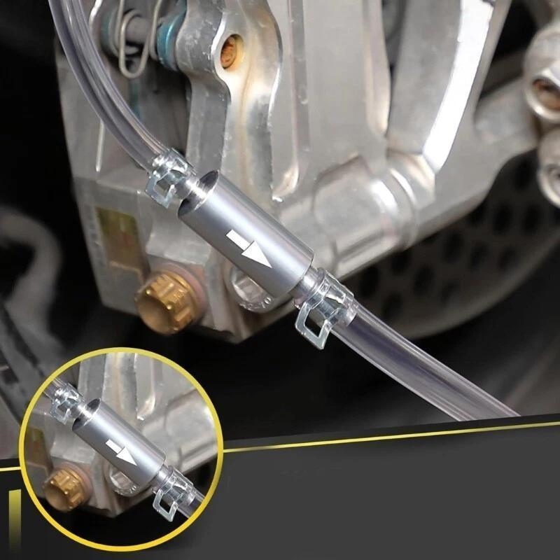 ชุดสายไล่ลมเบรก 1 ชุด พร้อมวาล - Brake Bleeder Kit บทวิจารณ์และราคา