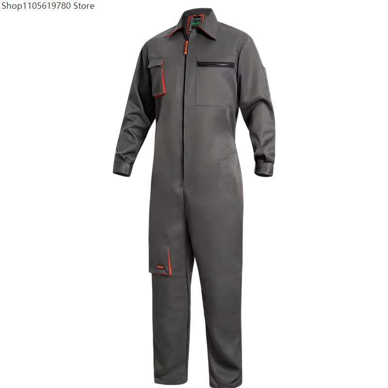 ชุดจั๊มสูทกันฝุ่นสำหรับซ่อมรถย - Auto Repair Shop Uniforms บทวิจารณ์และราคา