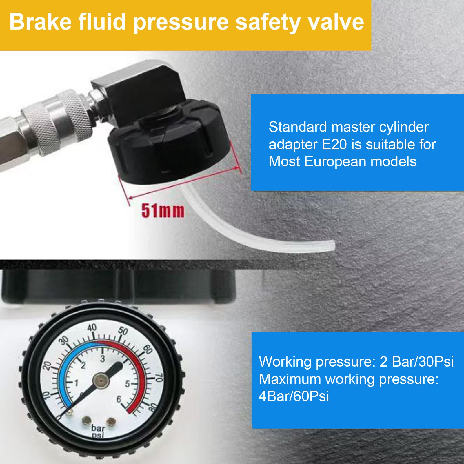 ชุดไล่ลมเบรกแบบปลดเร็ว อุปกรณ์ - Brake Bleeder Kit บทวิจารณ์และราคา