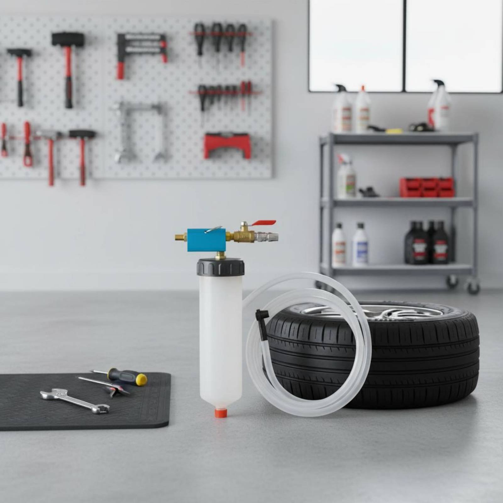 เครื่องไล่ลมเบรกแบบนิวเมติก ระ - Brake Bleeder Kit บทวิจารณ์และราคา