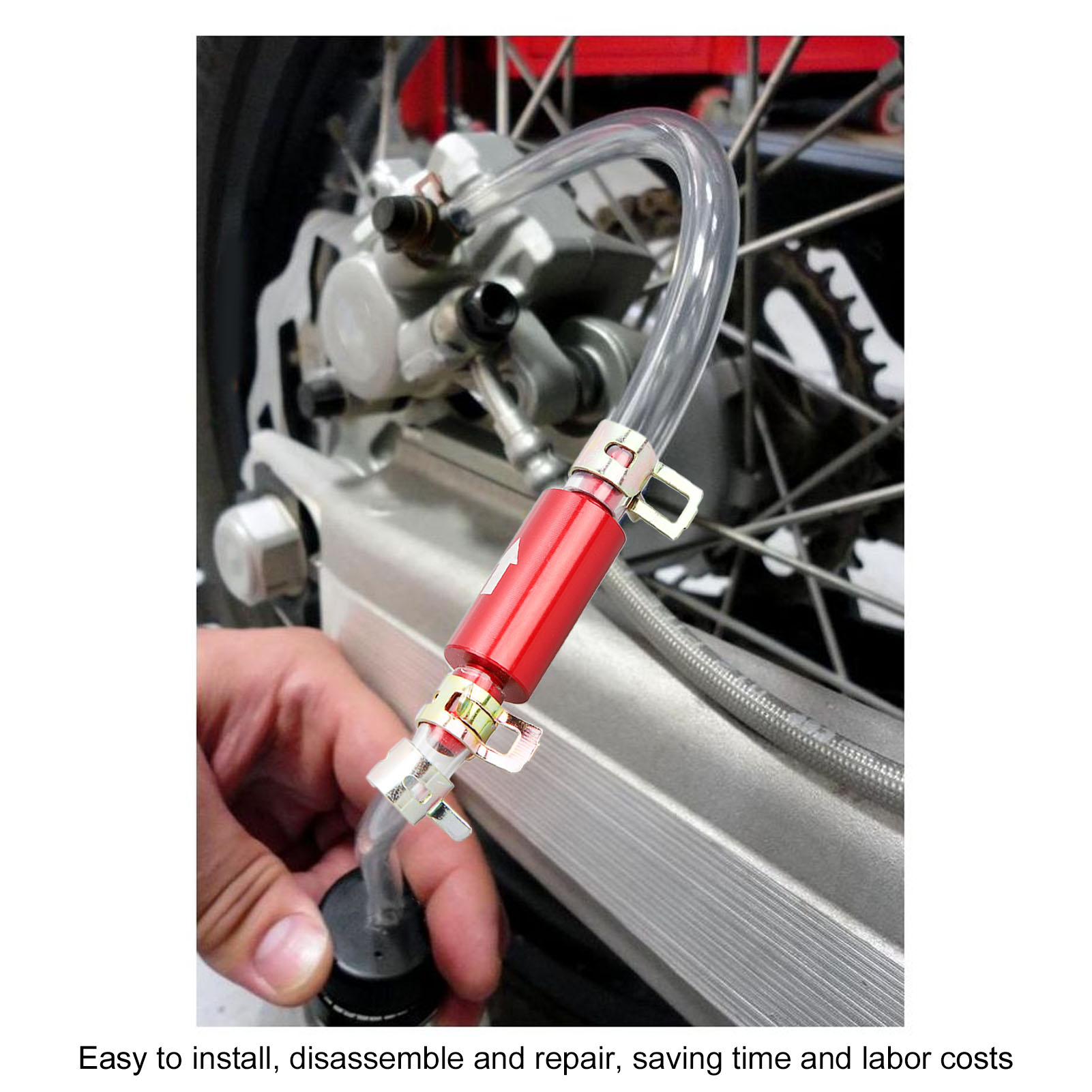 สายไล่ลมเบรก 2 ชิ้น ขนาด 6 มม. - Brake Bleeder Kit บทวิจารณ์และราคา