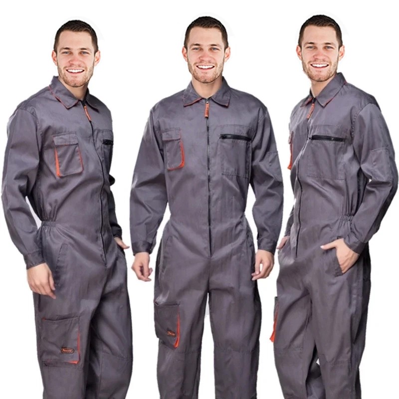 ชุดทํางานมืออาชีพชุดจั๊มสูทช่า - Auto Repair Shop Uniforms บทวิจารณ์และราคา